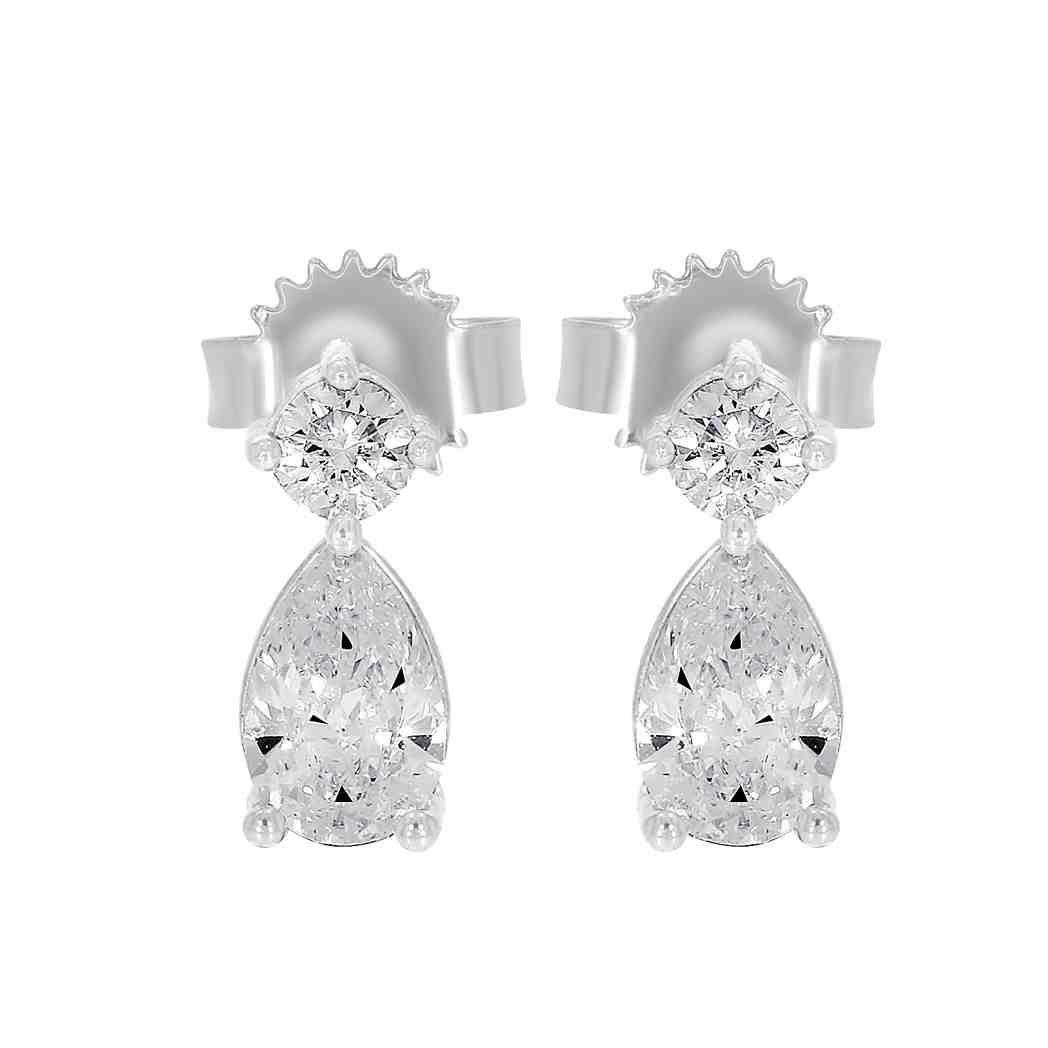Pear Shape Stud Earring ER22226A5.50X3.50